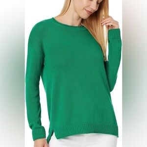 Like New! Lilly Pulitzer Vibrant Green Crew Neck Sweater M